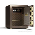 Tiger Safes Classic Series-Brown 45 سم قفل بصمة عالية